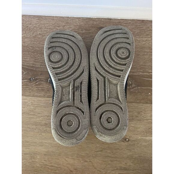 Nike Air Force 1 Crater Flyknit Chambray Blue Black DH3375-001 sz 7Y = 8.5 Women - Picture 7 of 8